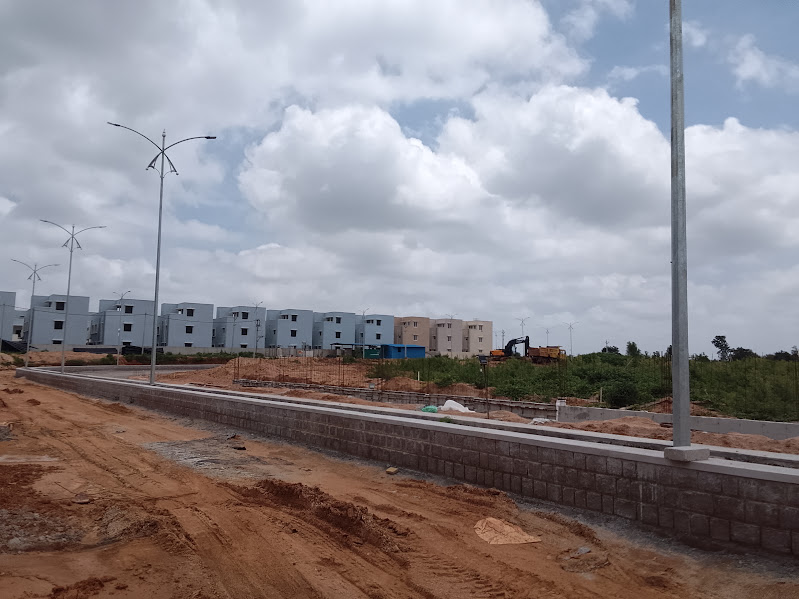 Aurobindo Sansa County Villa project external lighting